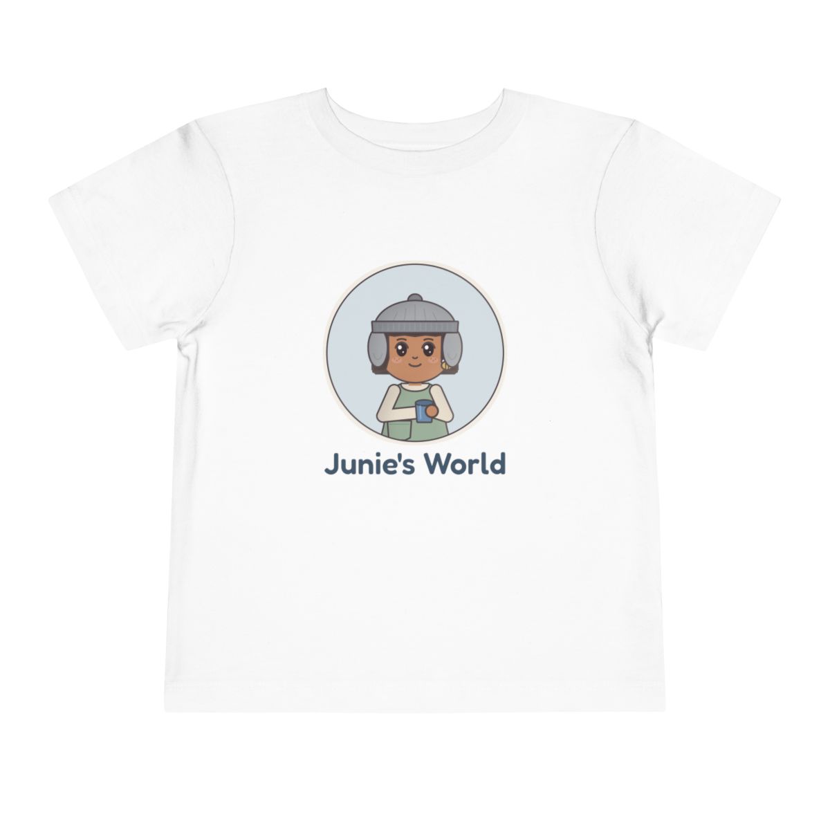 Junie's World Portrait Logo Toddler Tee