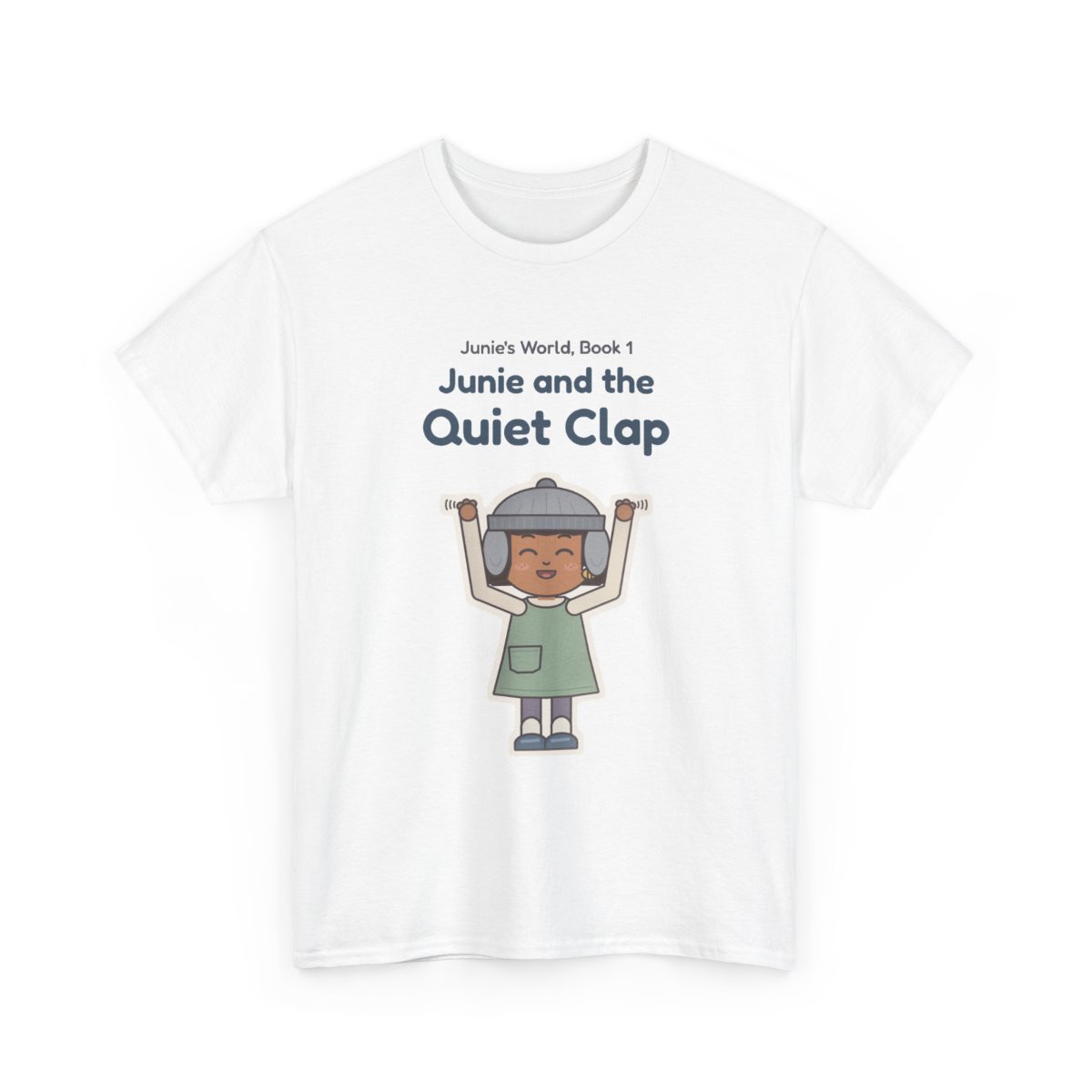 Junie's World Junie and the Quiet Clap Adult Tee