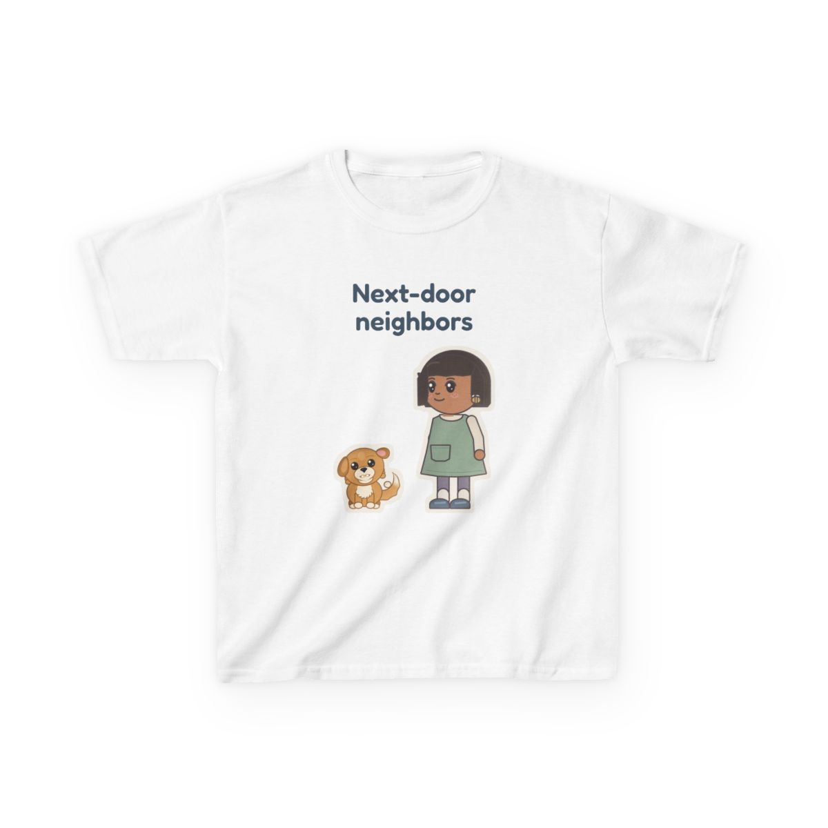 Junie's World Next-Door Neighbors Kids Tee